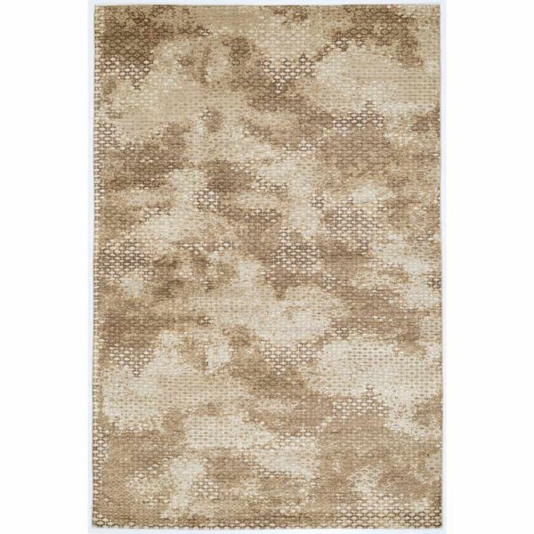 Anemone Hand Knotted Woollen and Viscose Rug - Image 5